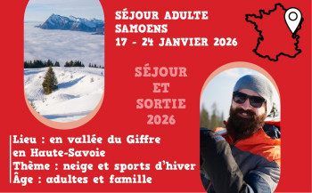 Séjour adulte à Samoëns