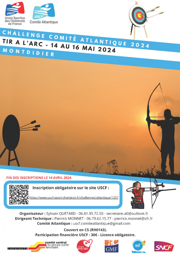 2024 - Affiche Tir à l'Arc - ATL